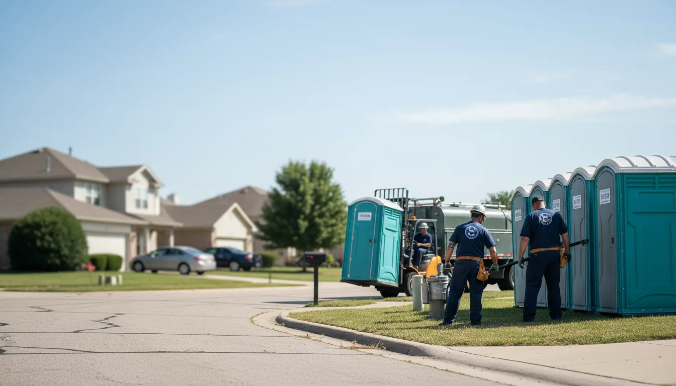 Porta Potty Rental in North Liberty, IA near me